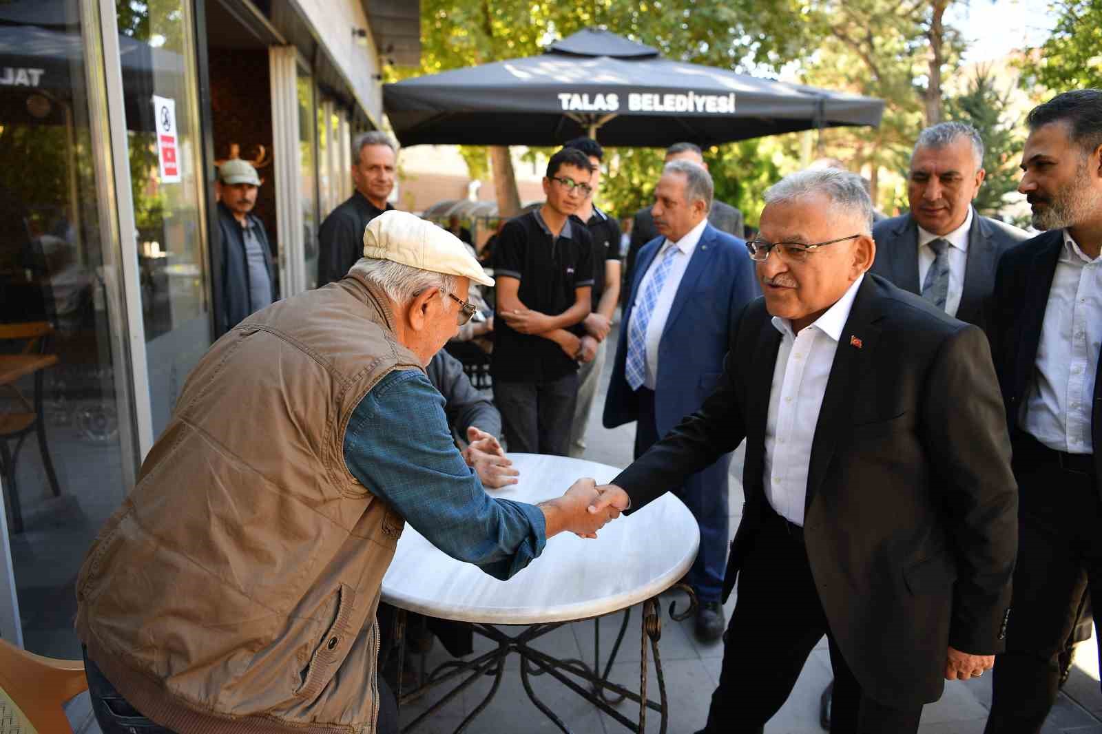 Başkan Büyükkılıç’tan Başkan Yalçın’a ziyaret
