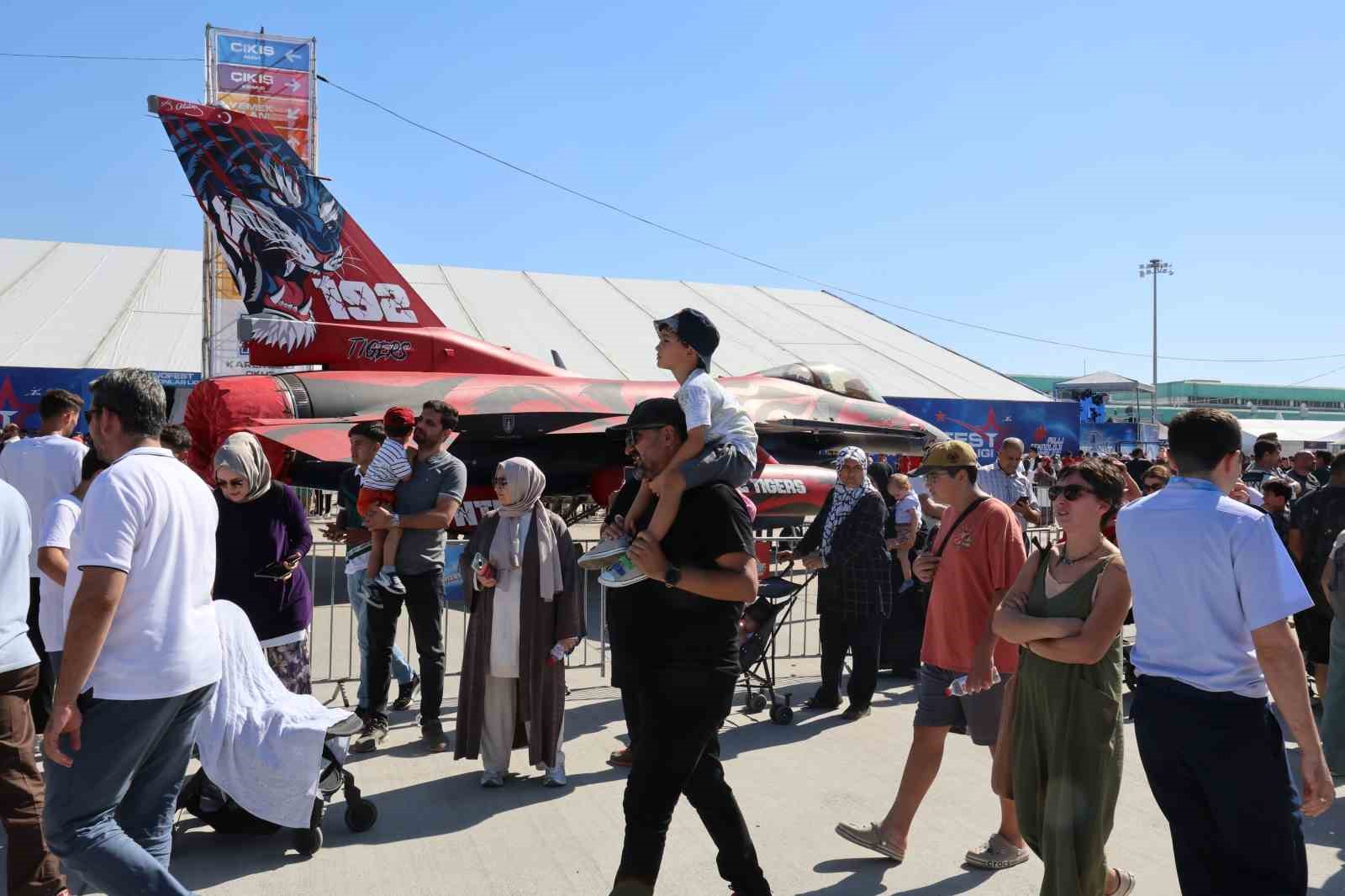 Adanalılardan ve çevre illerden TEKNOFEST’e akın var
