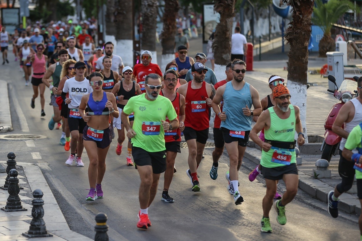 Bodrum Yarı Maratonu koşuldu
