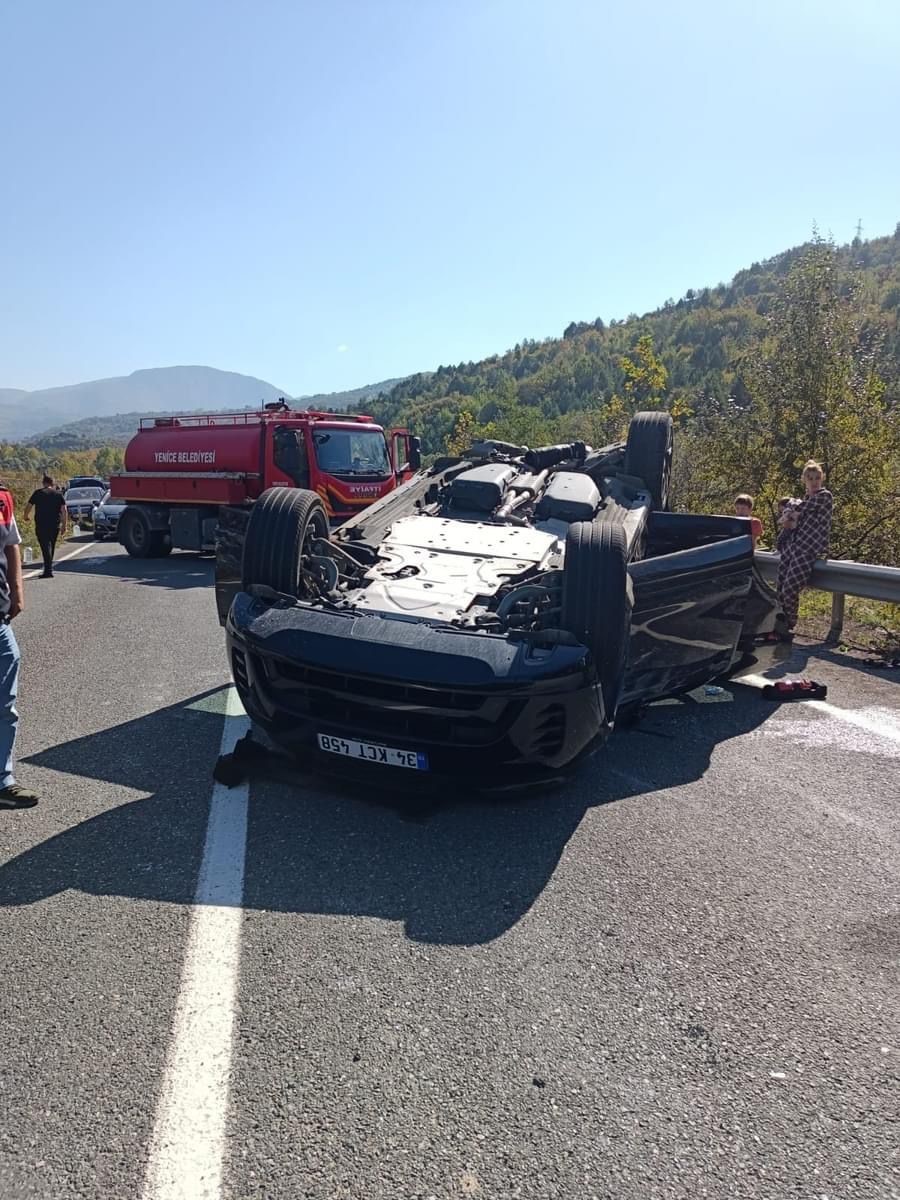 Karabük’te trafik kazası: 6 yaralı
