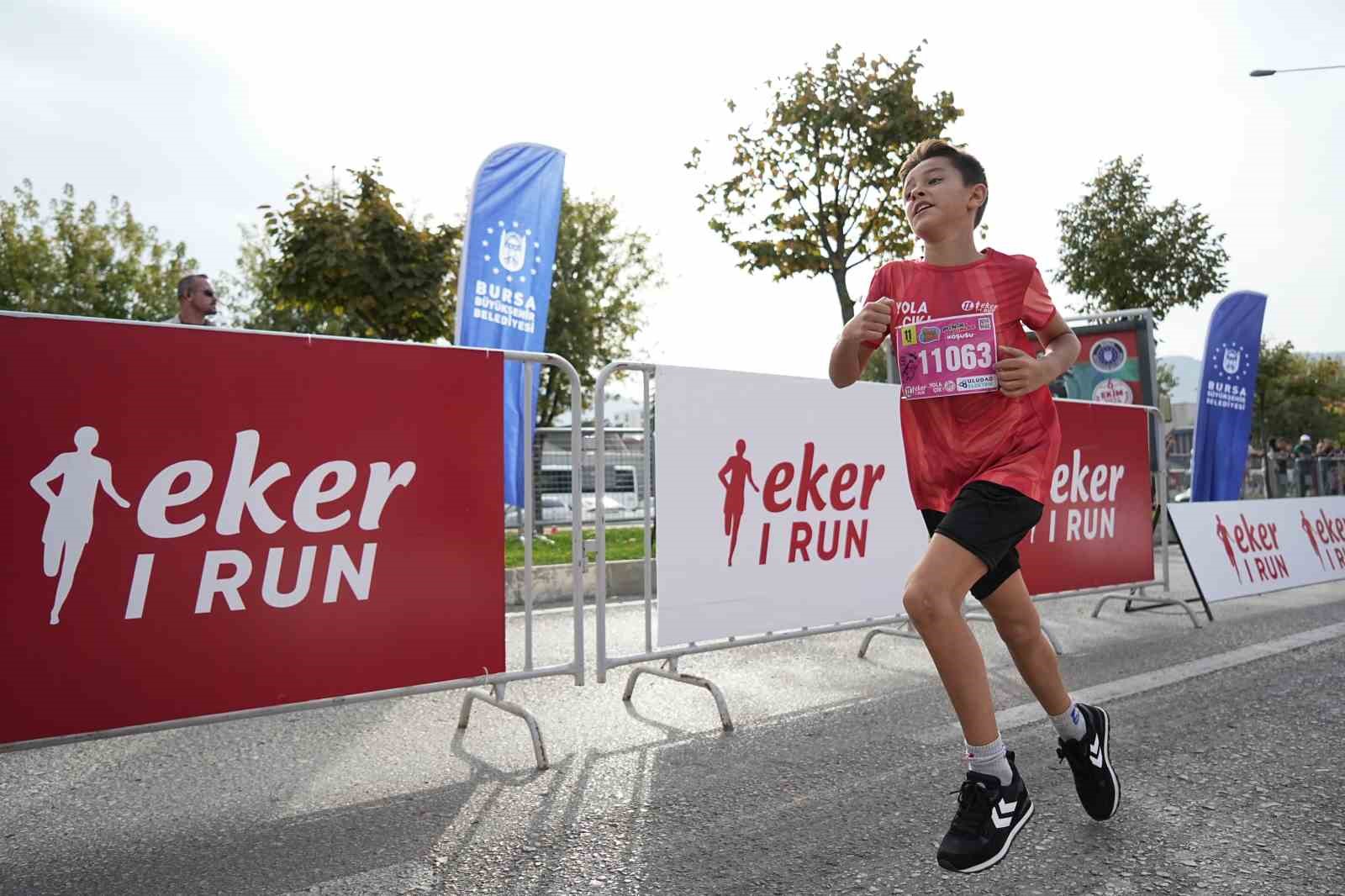 Bursalıların akın ettiği 11. Eker I Run, rekor katılımla gerçekleşti
