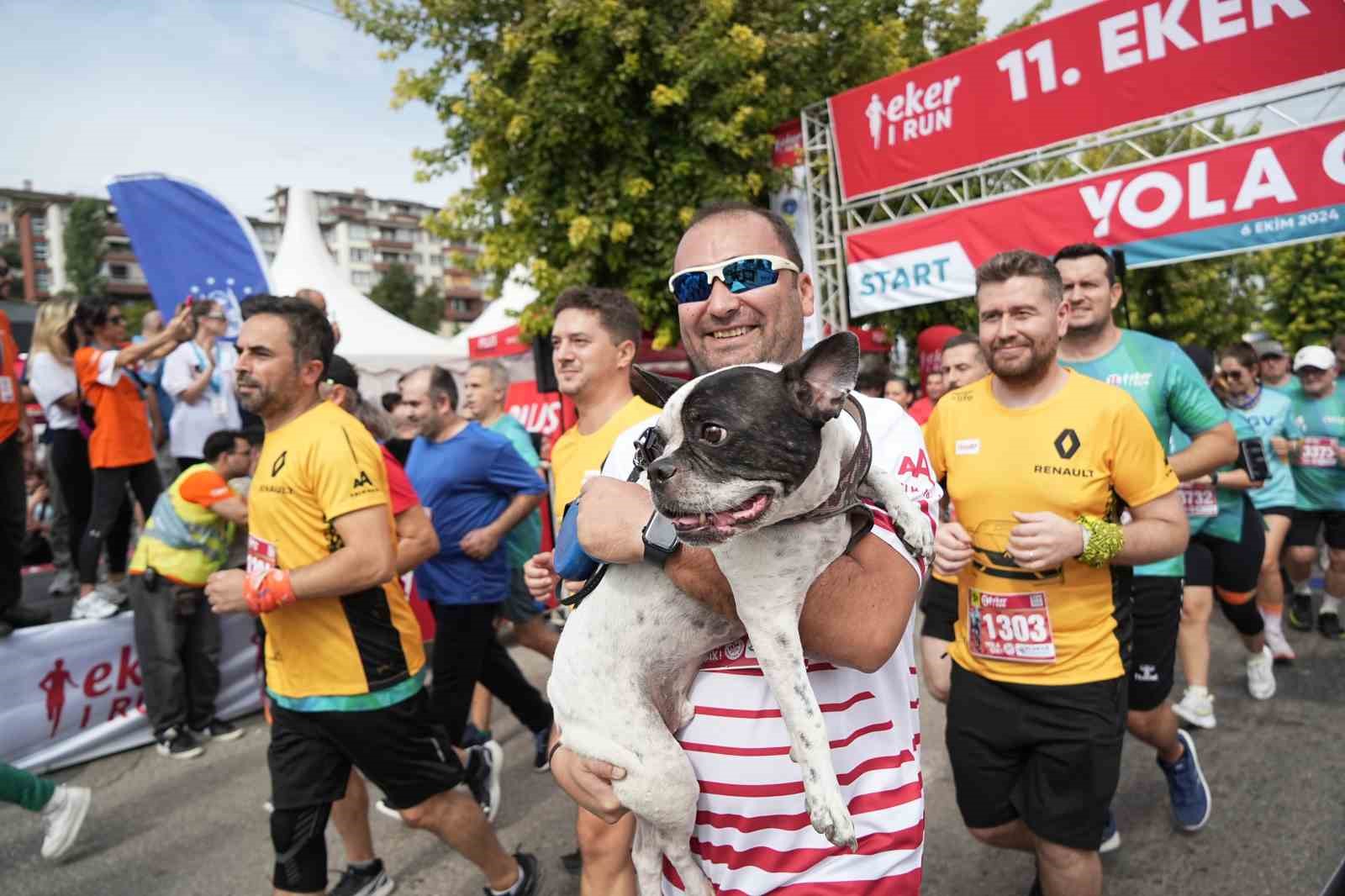 Bursalıların akın ettiği 11. Eker I Run, rekor katılımla gerçekleşti
