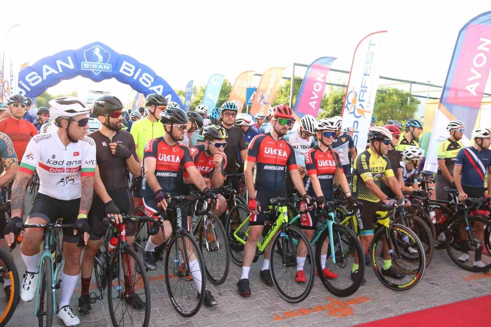 Fethiye’de Sporfest, Likya Granfondo yarışıyla başladı
