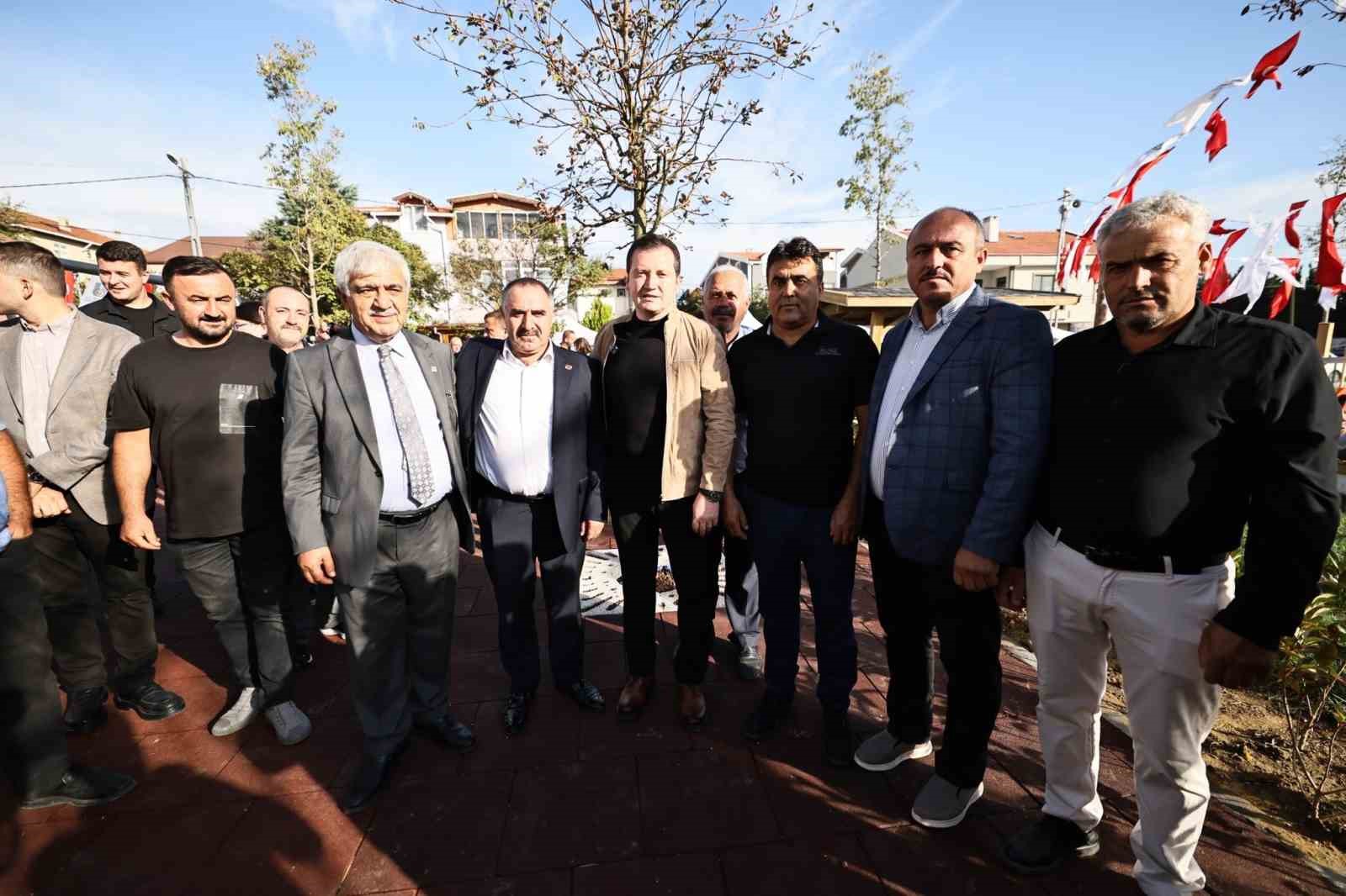 Silivri’de Birlik Parkı törenle açıldı
