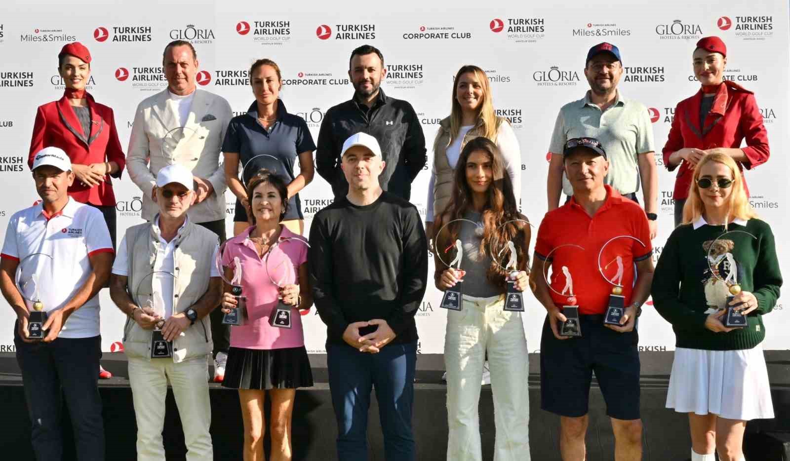 Türk Hava Yolları’nın düzenlediği Turkish Airlines World Golf Cup Turnuvası’nın kazananları belli oldu
