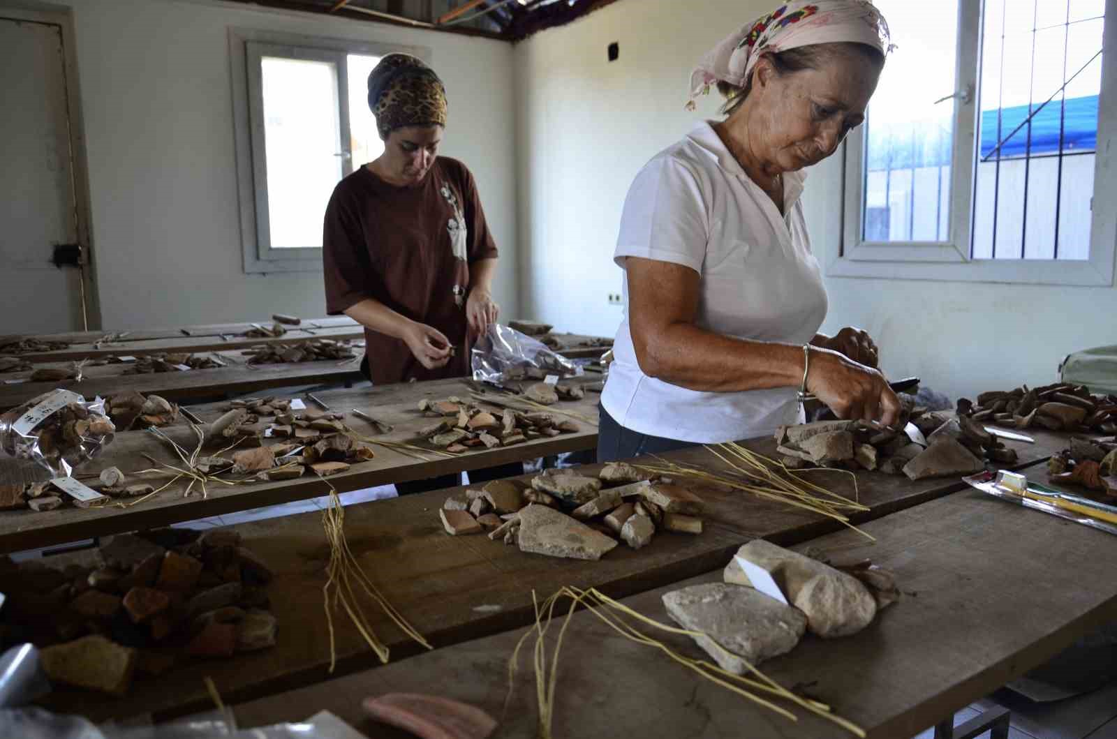 9 bin yıllık Yumuktepe Höyüğü’nde kazılar sona erdi
