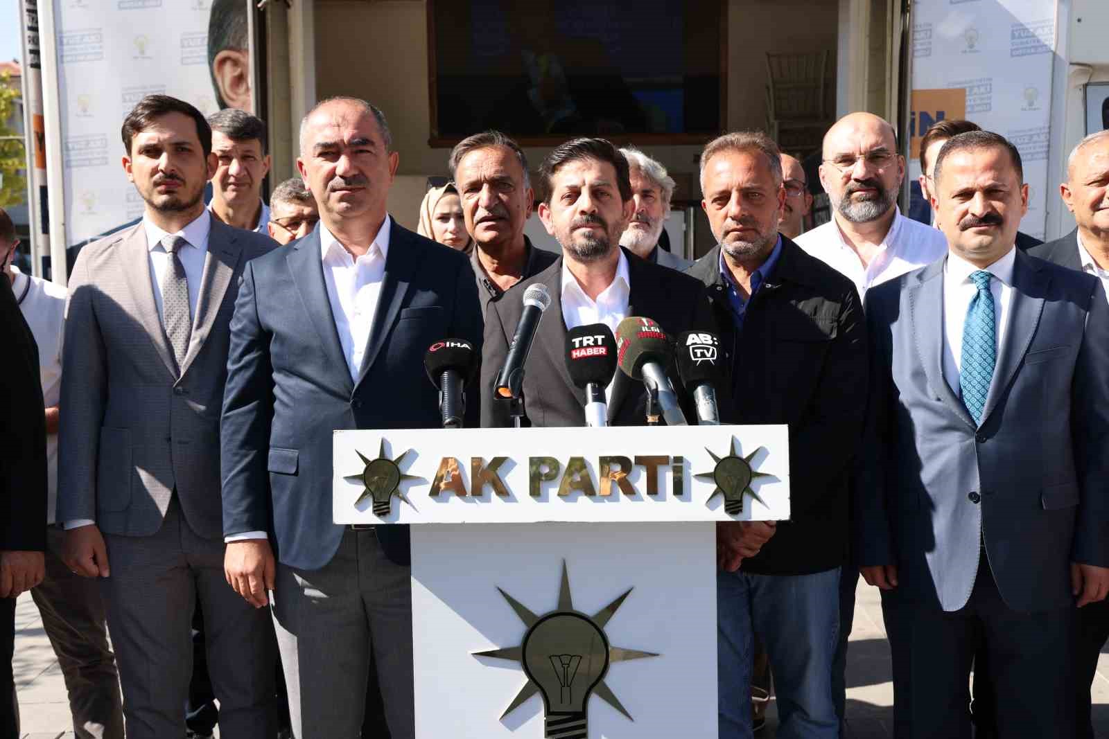 İsrail’in Filistin’e düzenlendiği soykırımın 1. yılında AK Parti Konya İl Başkanlığından tepki
