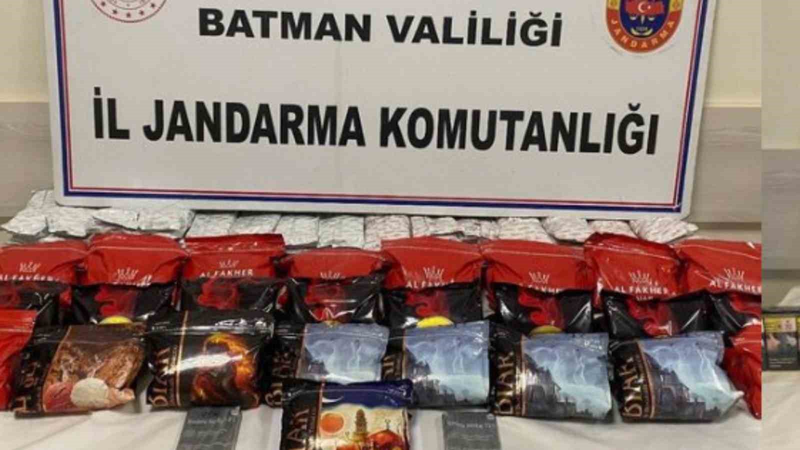 Batman’da çok sayıda gümrük kaçağı sigara ele geçirildi
