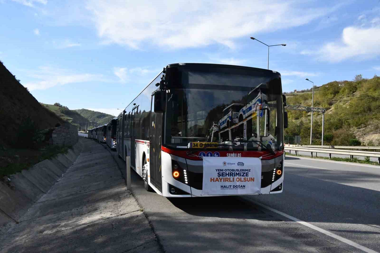 Samsun ulaşımına dev otobüslü takviye
