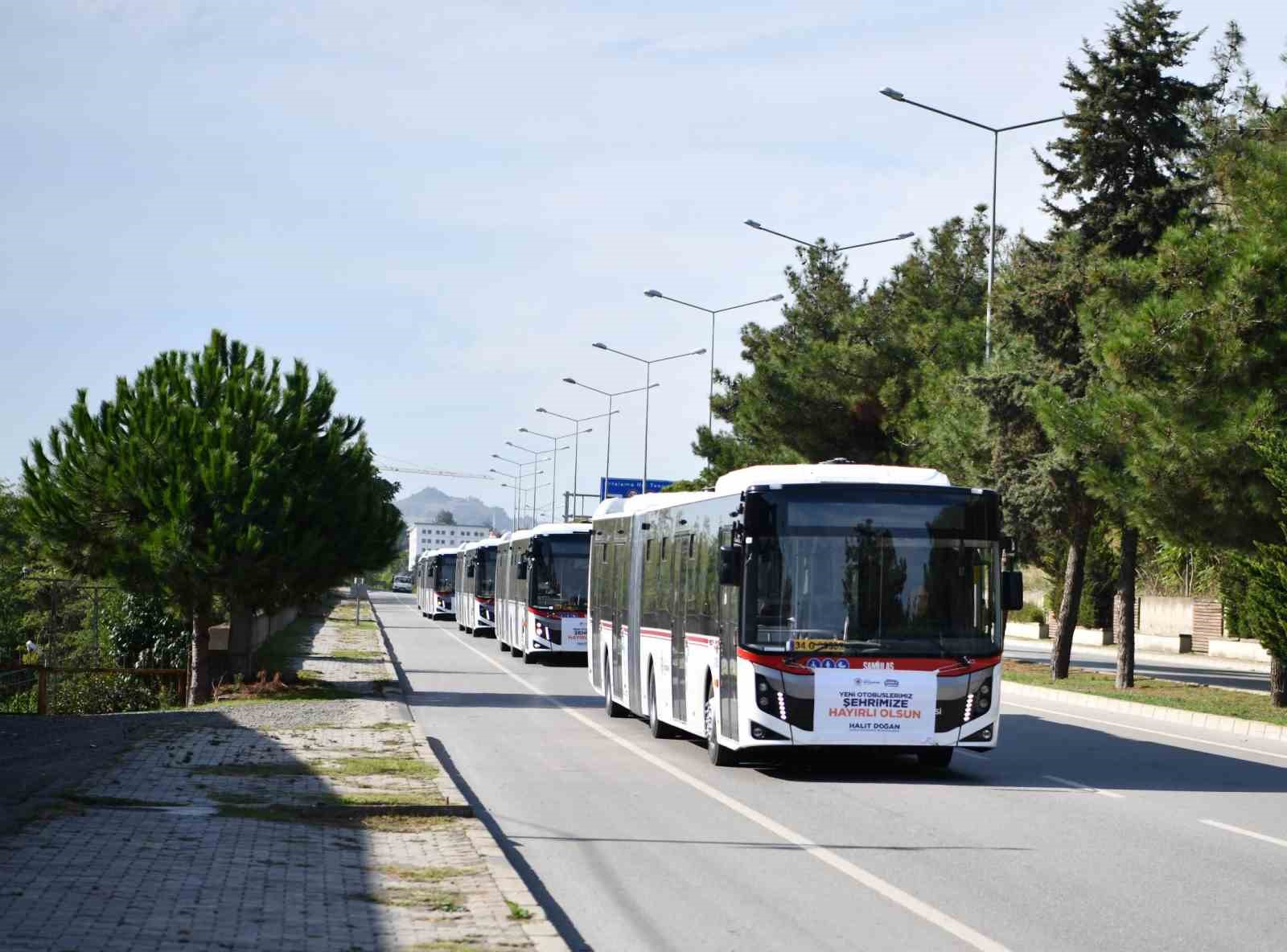 Samsun ulaşımına dev otobüslü takviye
