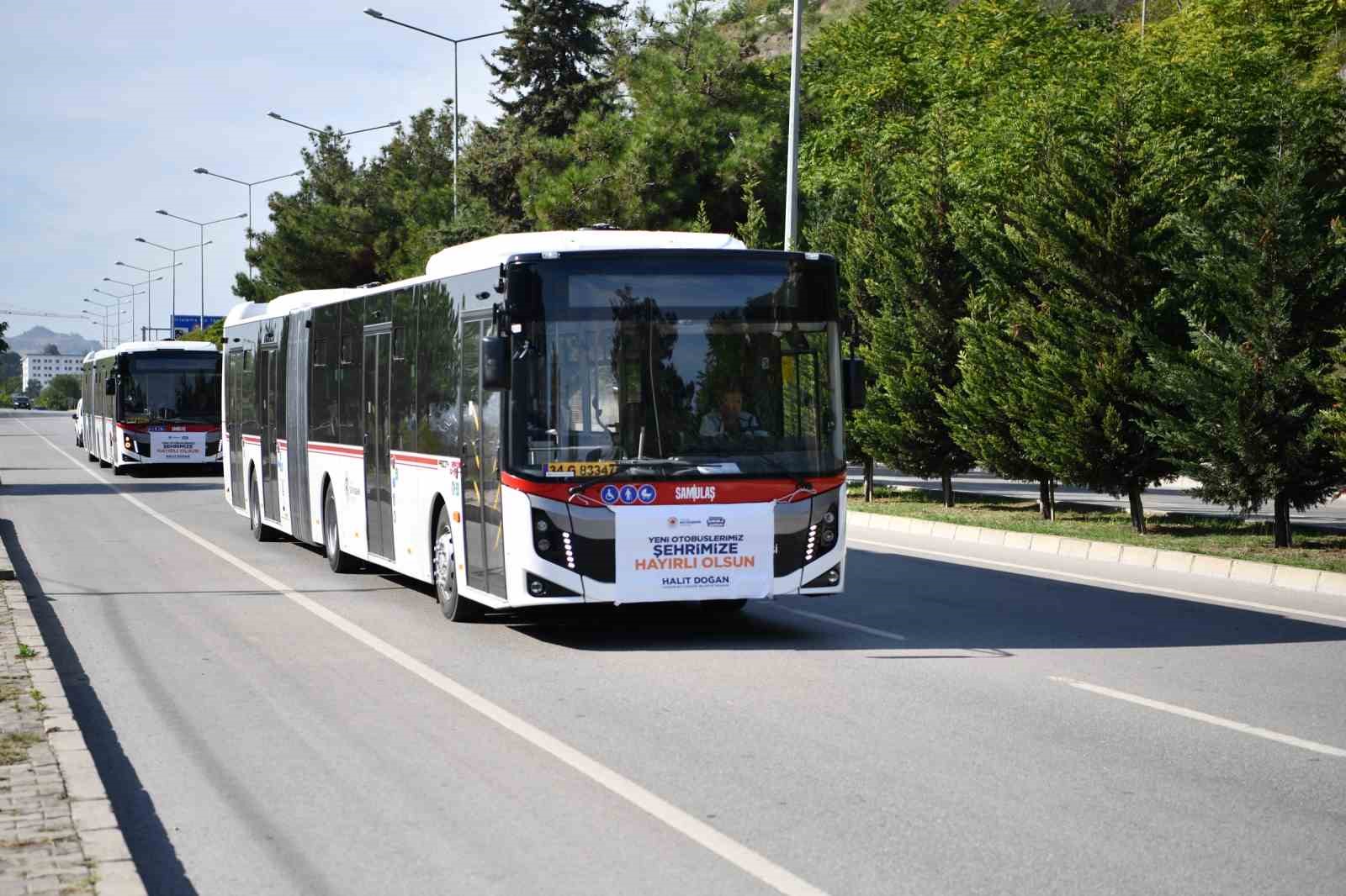 Samsun ulaşımına dev otobüslü takviye
