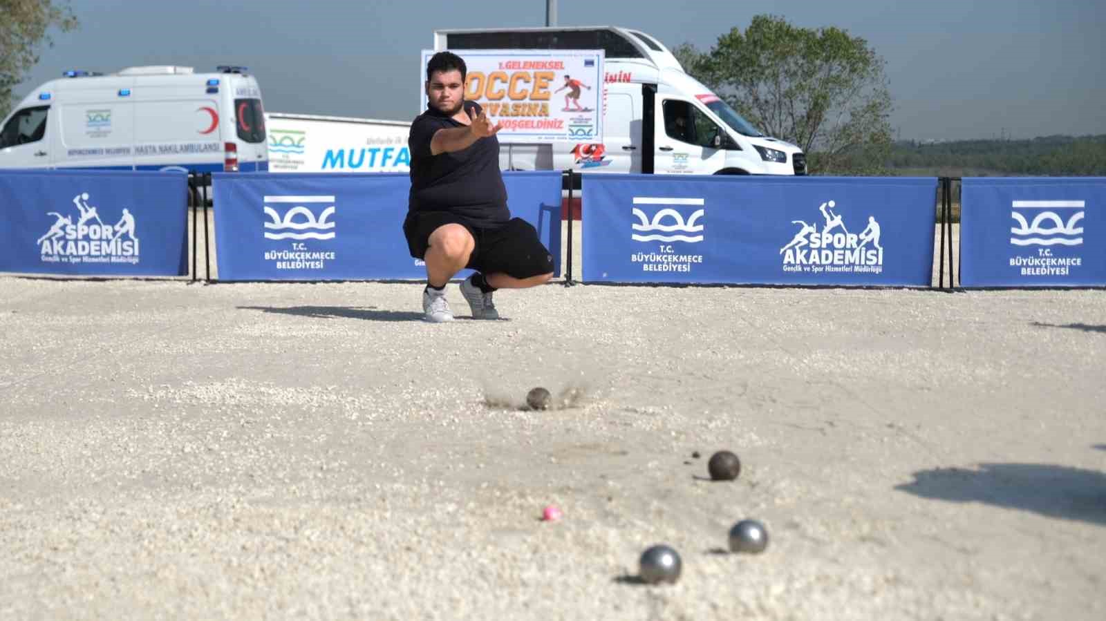 1. Bocce Turnuvası’nda kıyasıya bir mücadele yaşandı
