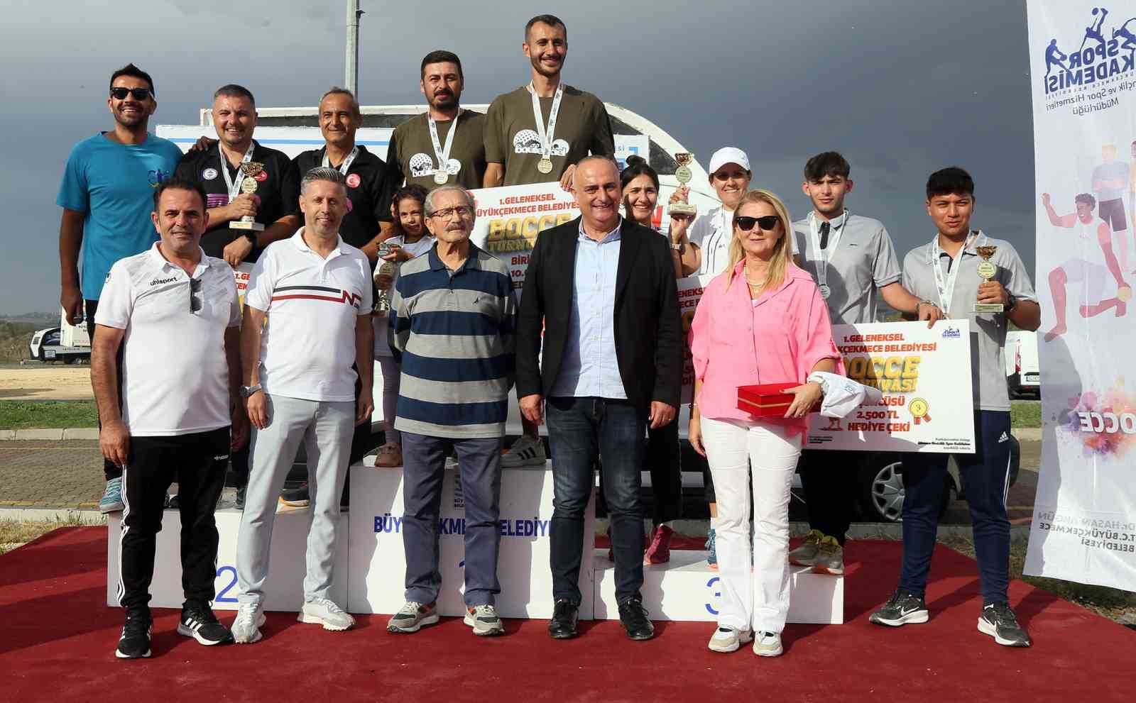 1. Bocce Turnuvası’nda kıyasıya bir mücadele yaşandı
