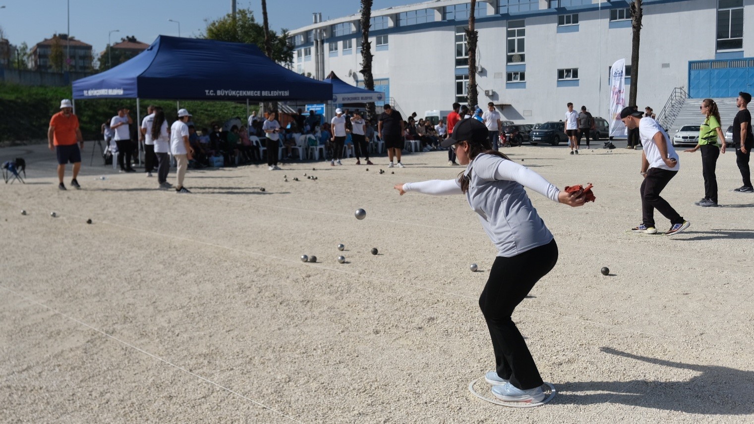 1. Bocce Turnuvası’nda kıyasıya bir mücadele yaşandı
