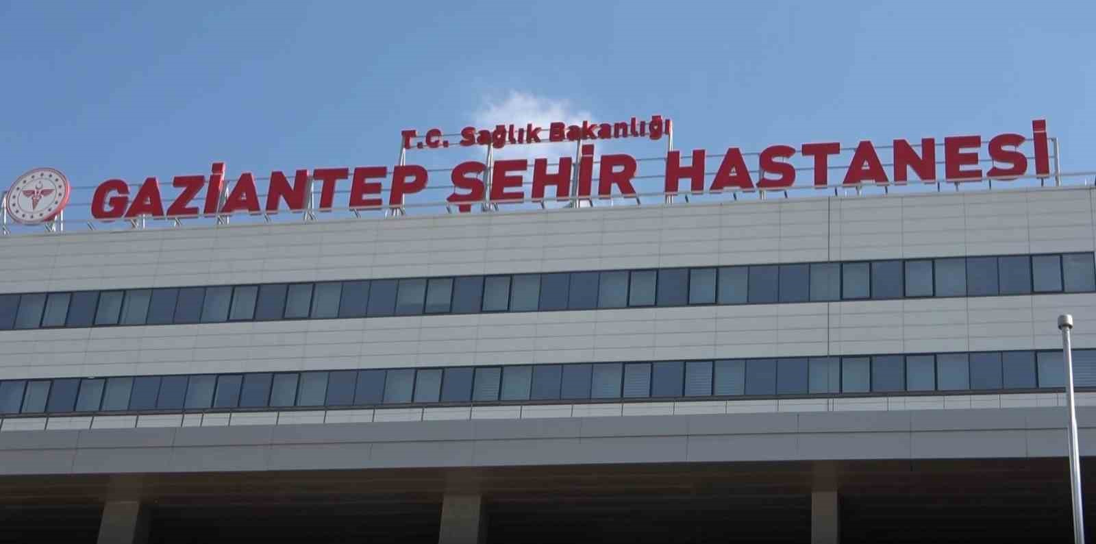 Gaziantep Şehir Hastanesi 2 buçuk milyon hastaya hizmet verdi
