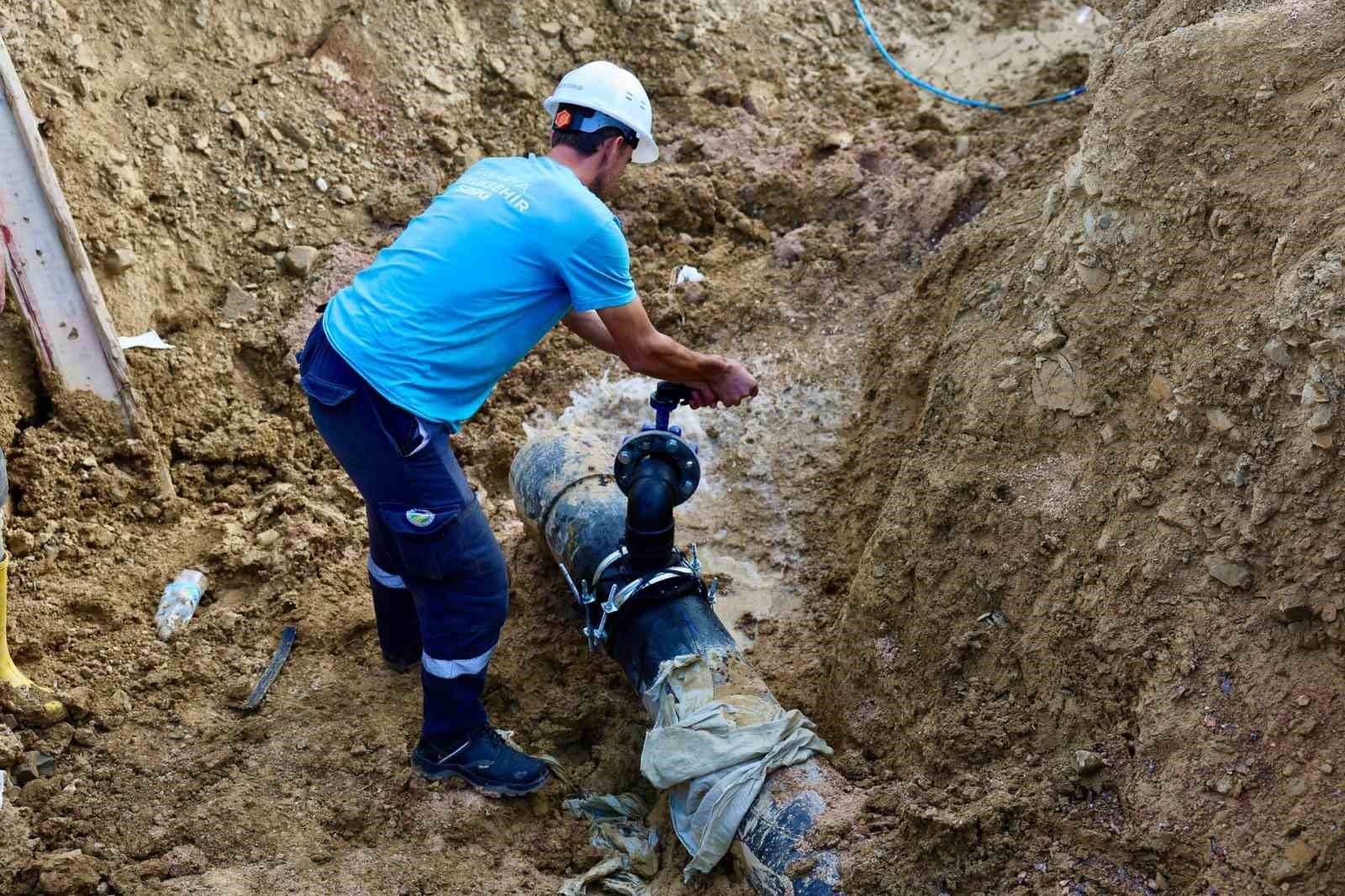 Şehir Hastanesi’ne kesintisiz içme suyu sağlayacak altyapı yatırımı tamamlandı
