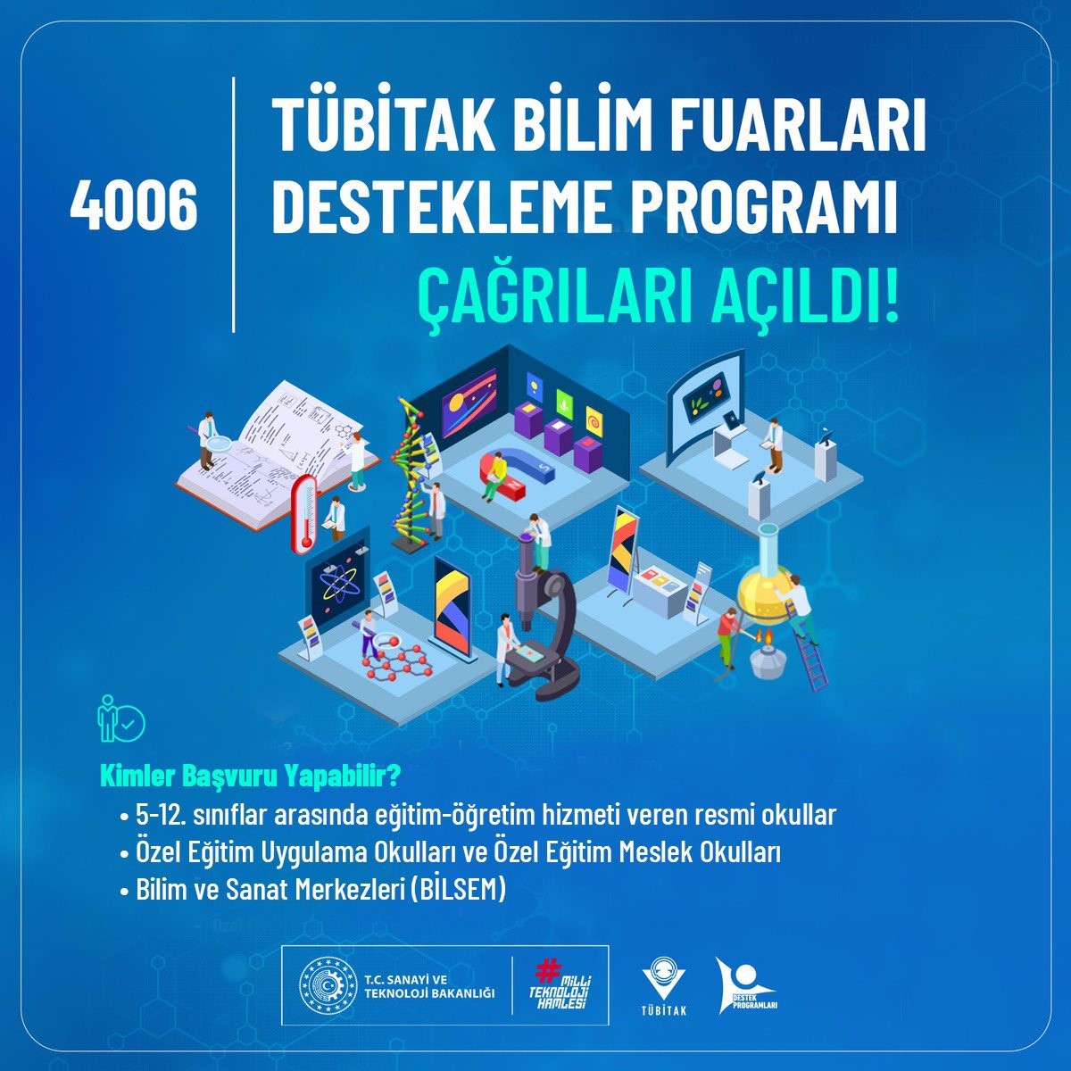 Zonguldak İl Millî Eğitim Müdürlüğü duyurdu, 4006-TÜBİTAK Bilim Fuarları başvuruları açıldı
