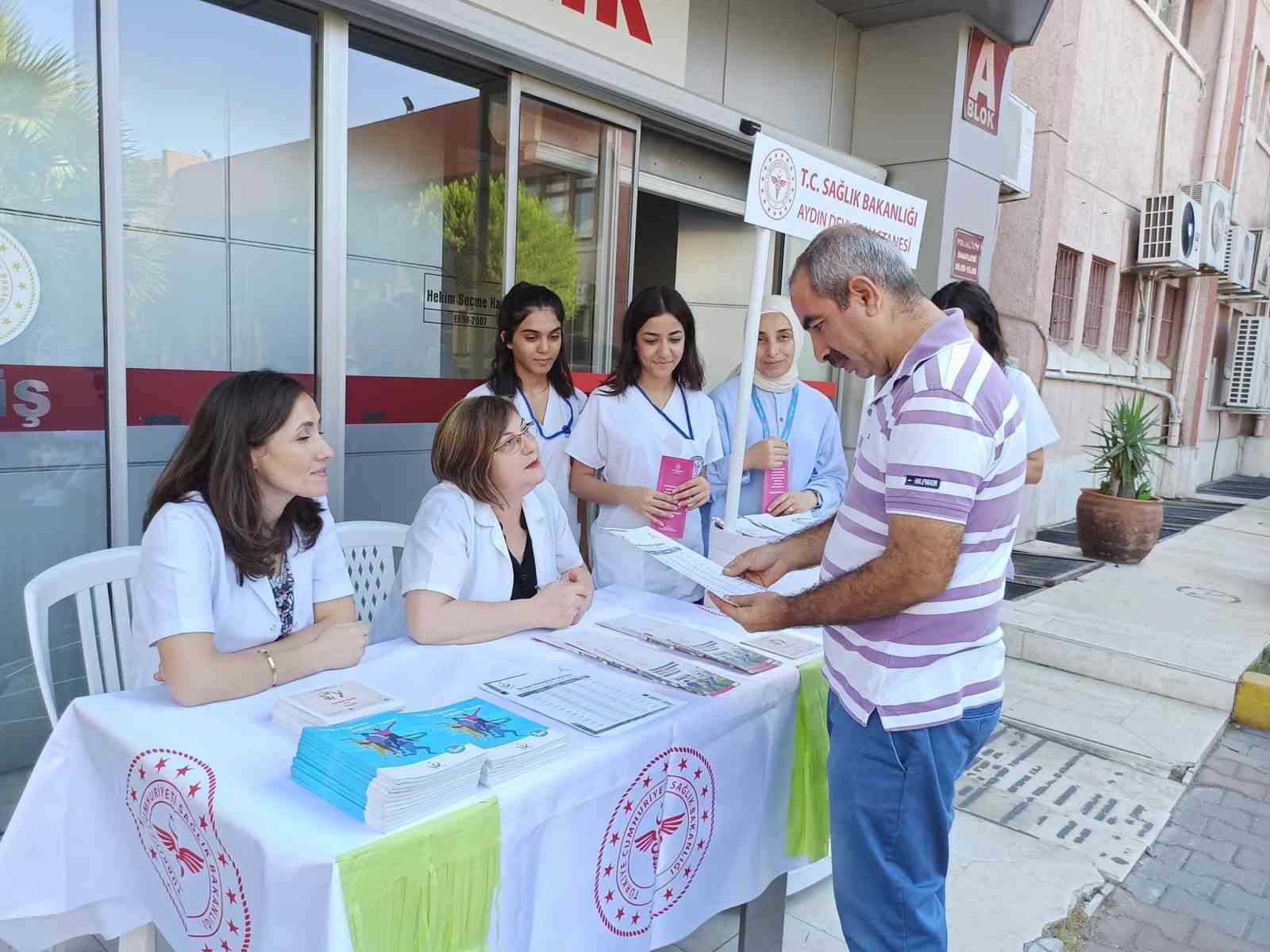 Aydın Devlet Hastanesi fiziksel aktiviteye dikkat çekti
