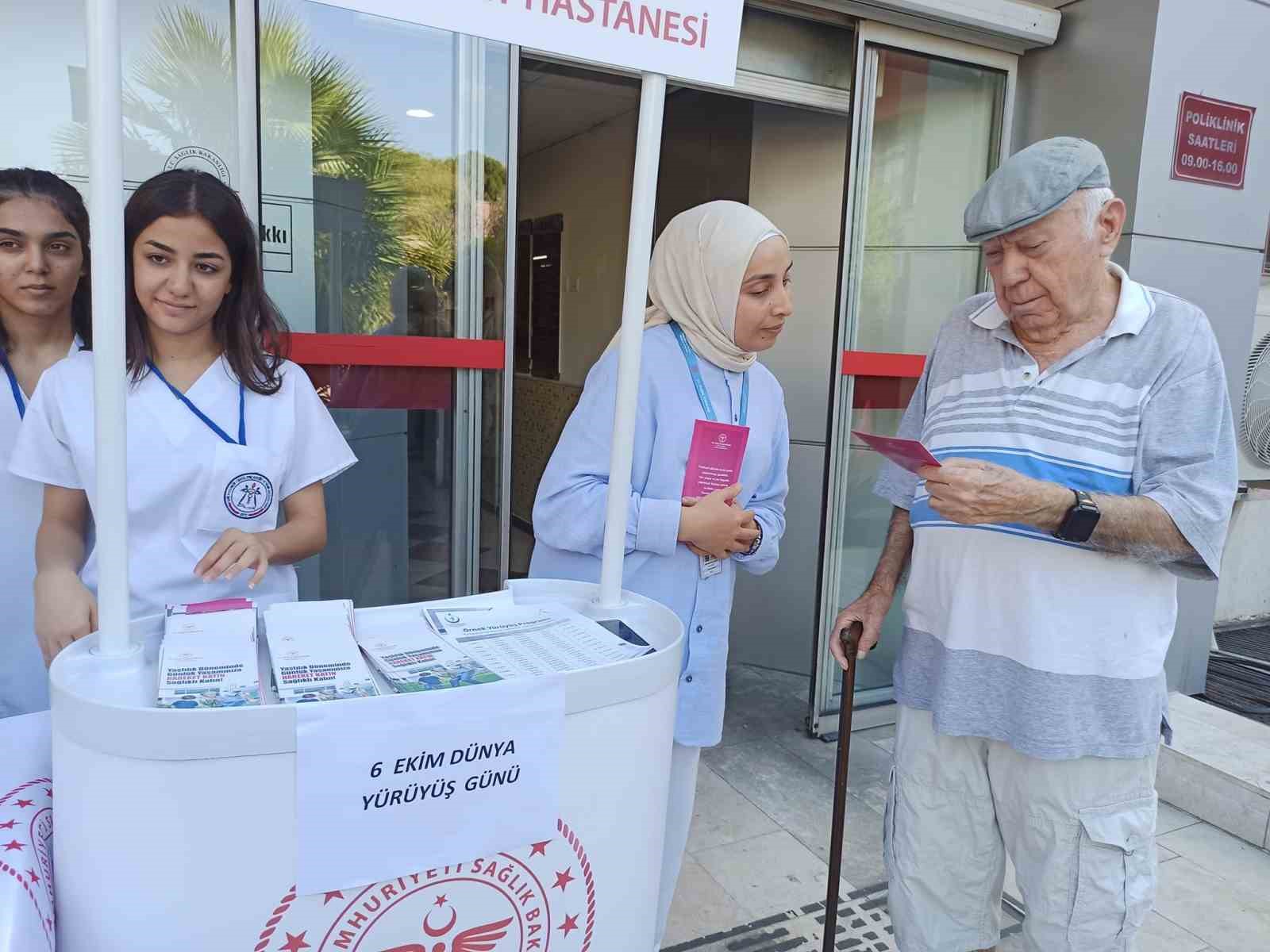 Aydın Devlet Hastanesi fiziksel aktiviteye dikkat çekti
