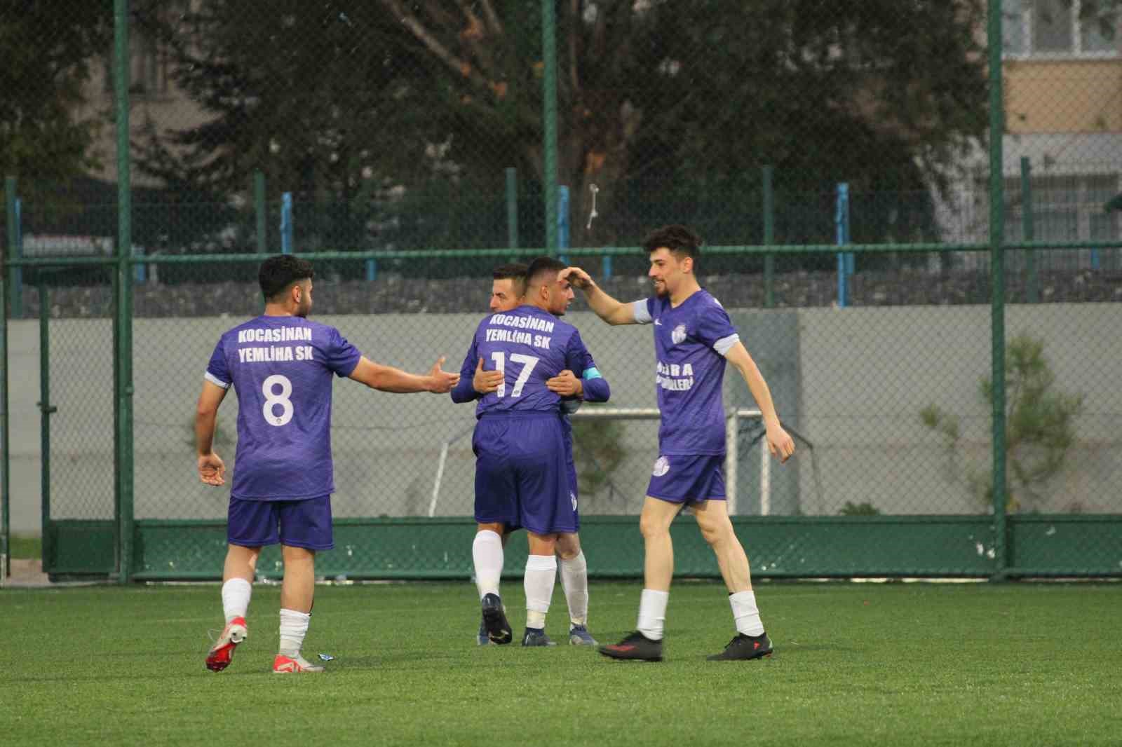 Kayseri 1. Amatör Küme: Kocasinan Yemlihaspor: 4-Talas Anayurtspor: 2
