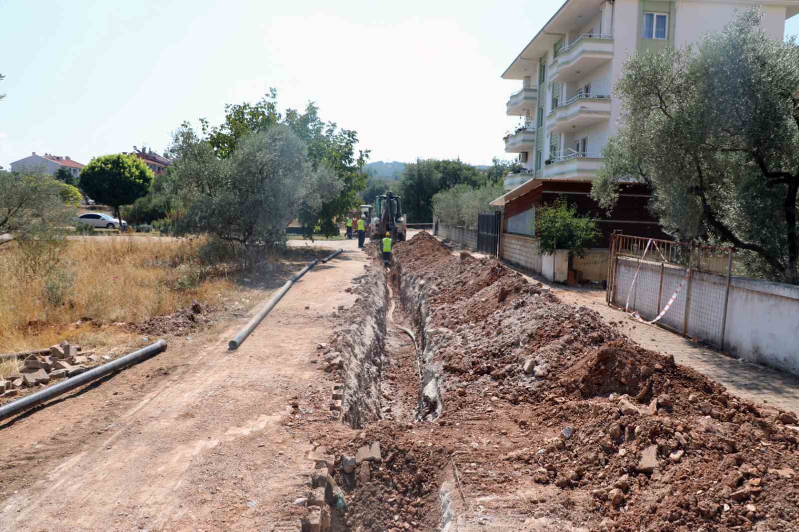 Menteşe Yeniköy ve Kötekli’nin su sorununu çözüldü
