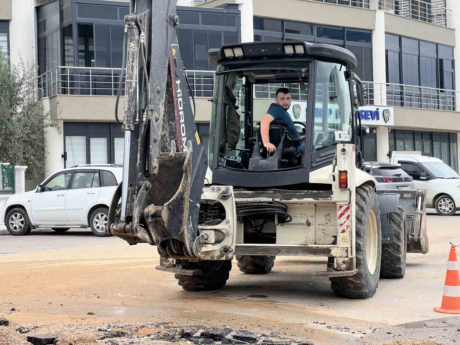 Sinop’ta ana isale hattındaki arıza gideriliyor
