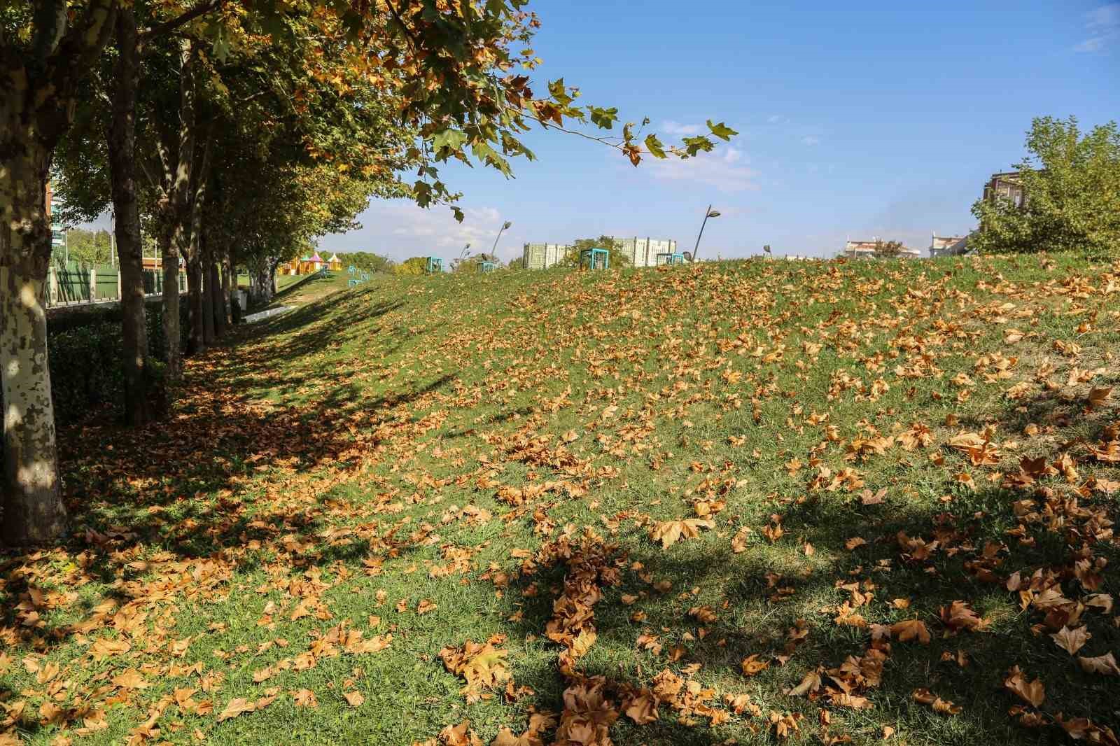 Kent Park’ta sonbahar manzaraları mest etti
