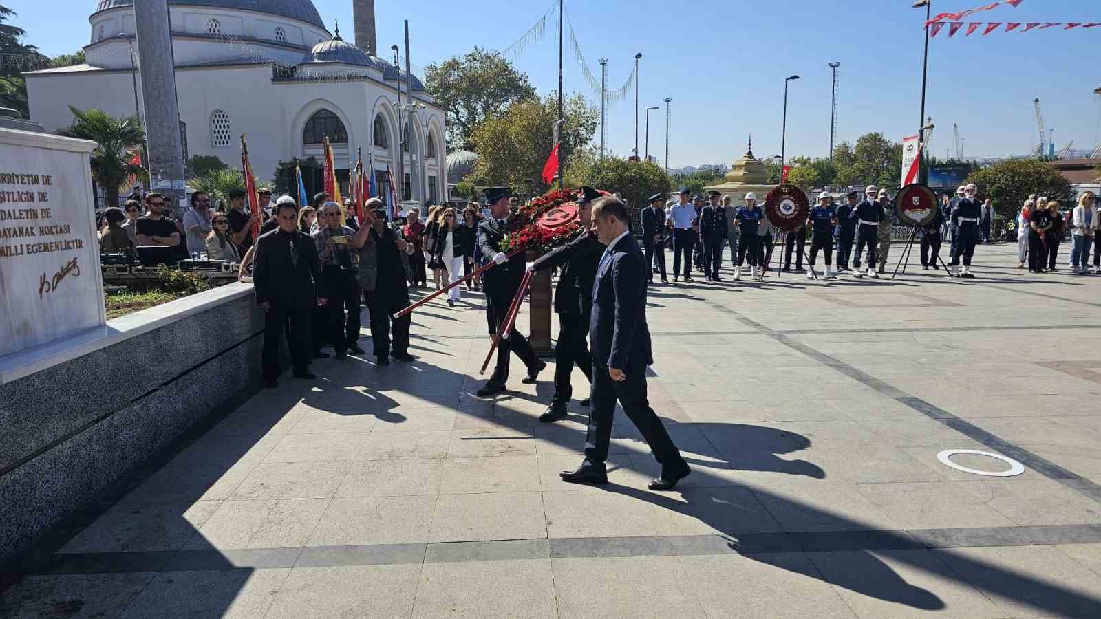 Atatürk’ün Bandırma’ya gelişinin 99.yıldönümü kutlandı
