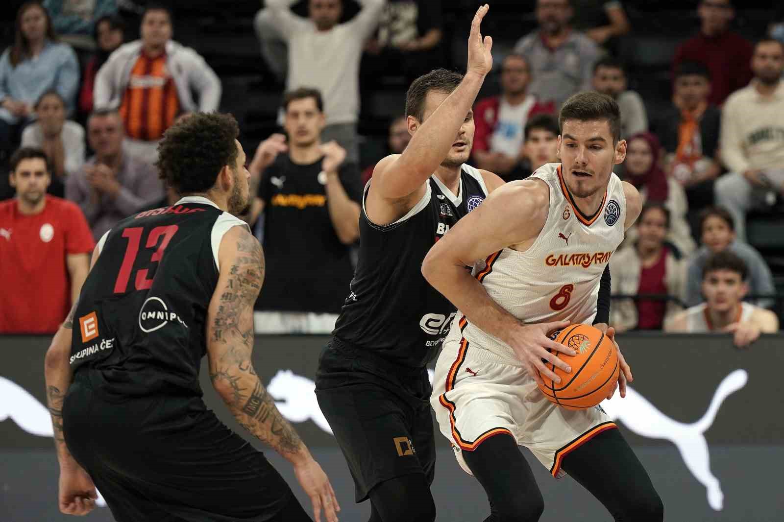 FIBA Şampiyonlar Ligi: Galatasaray: 75 - CEZ Nymburk: 87
