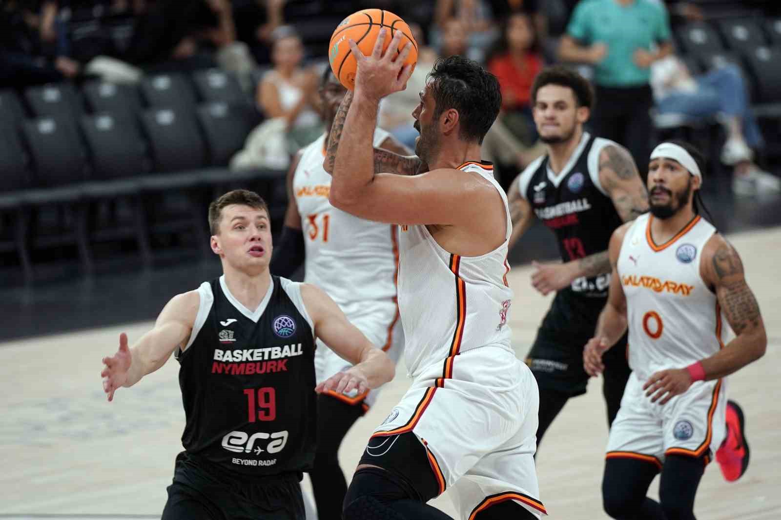 FIBA Şampiyonlar Ligi: Galatasaray: 75 - CEZ Nymburk: 87
