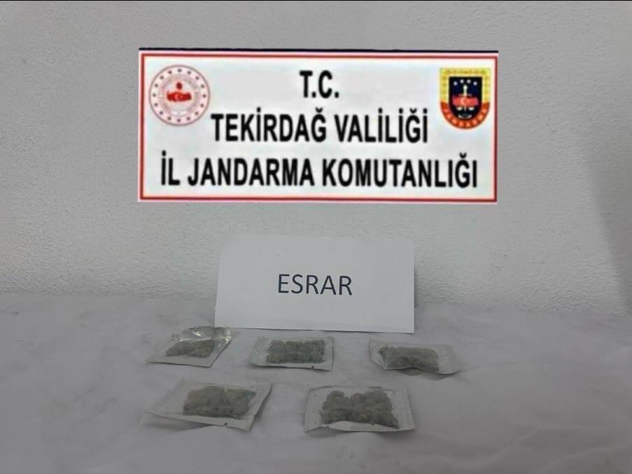 Tekirdağ’da uyuşturucu ve silah operasyonları: Çok sayıda suç unsuru ele geçirildi
