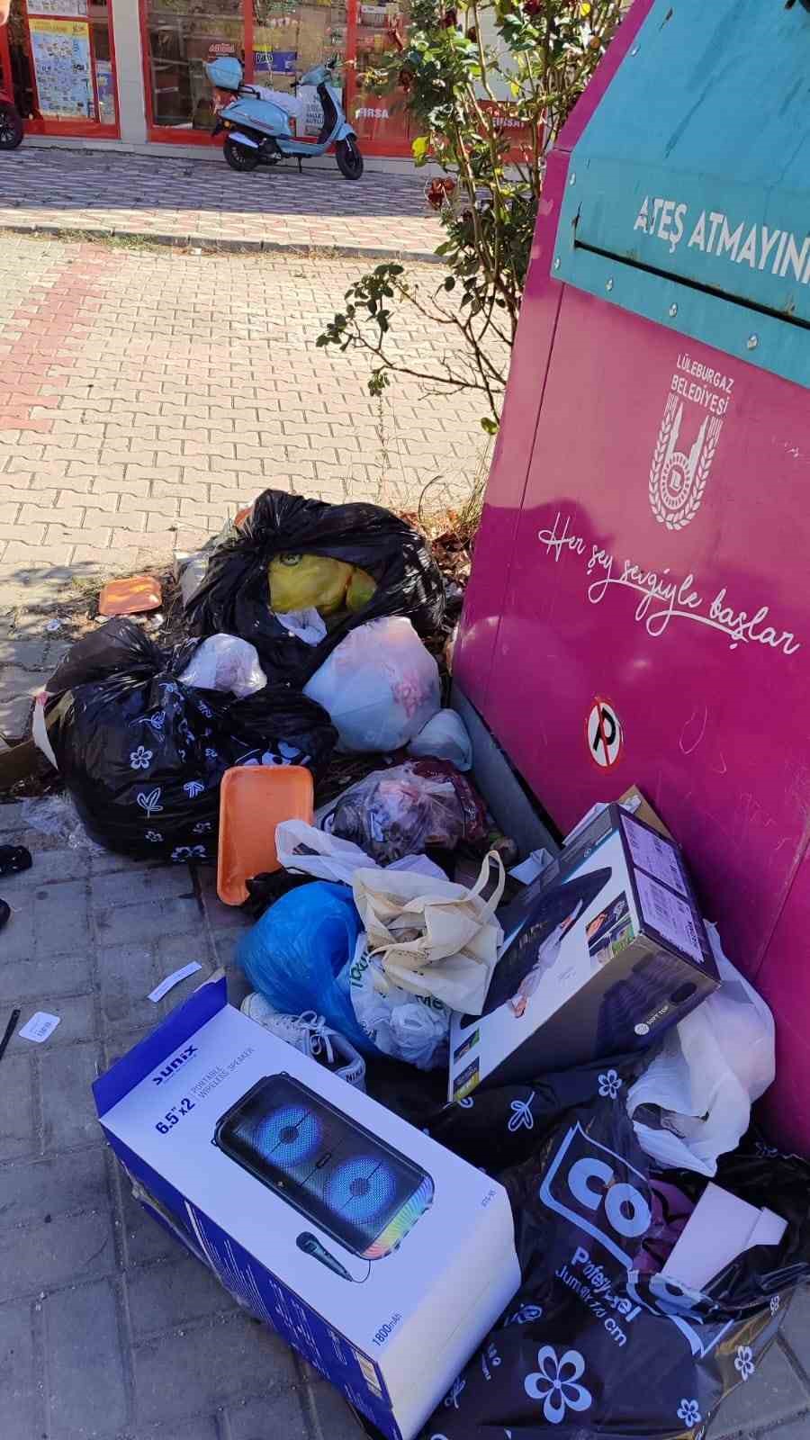 Kırklareli’nde çevreyi kirleten 4 kişiye ceza
