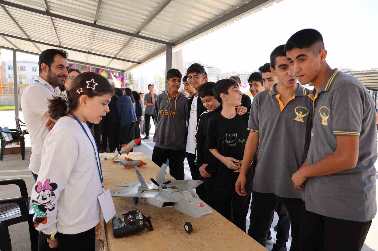 Diyarbakırlı iki kardeş Kızılelma ve Bayraktar’dan ilham alarak 10 bin liraya F22 maket uçağı yaptı
