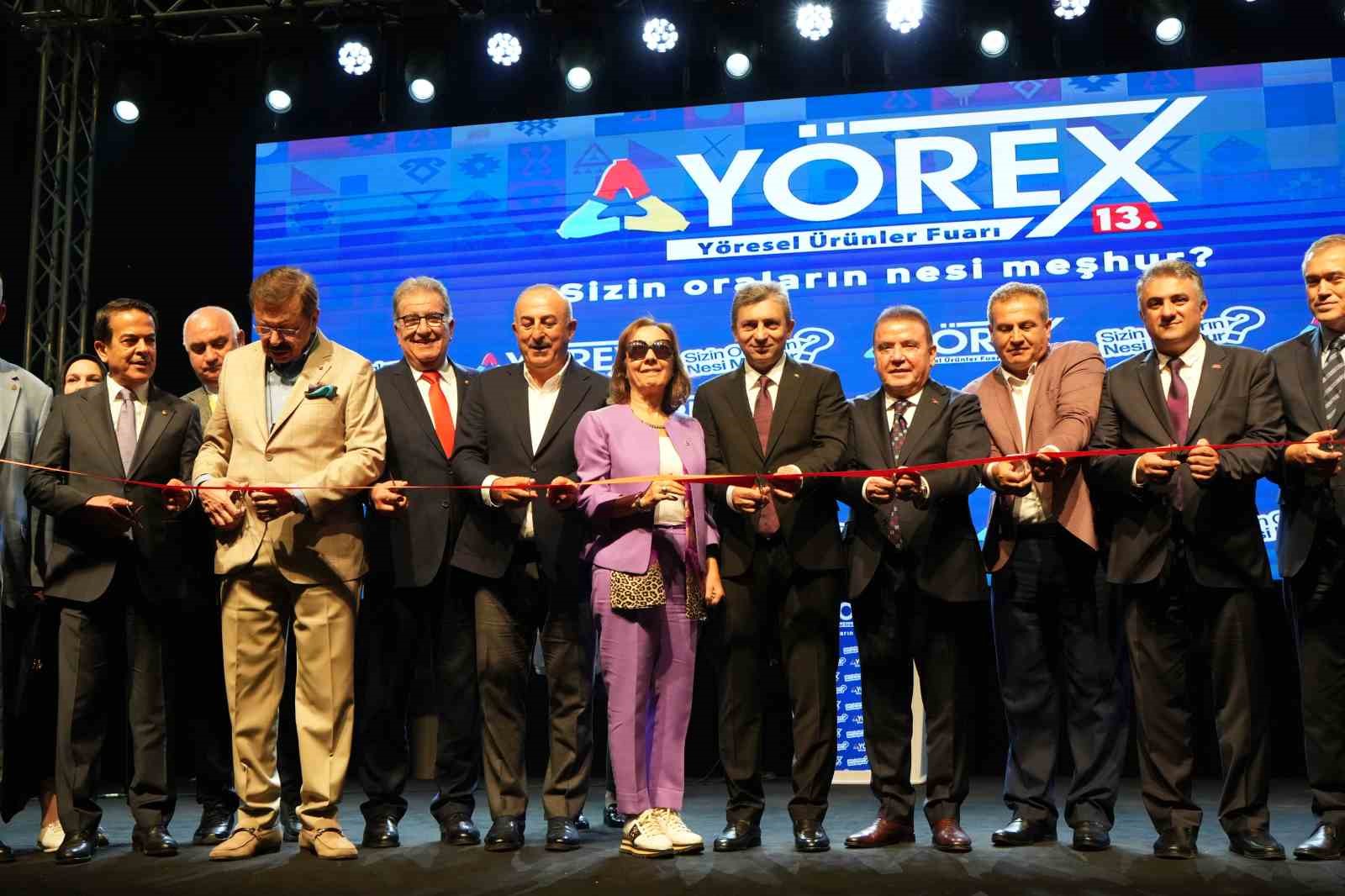 Yöresel ürünler fuarı YÖREX Antalya’da kapılarını açtı
