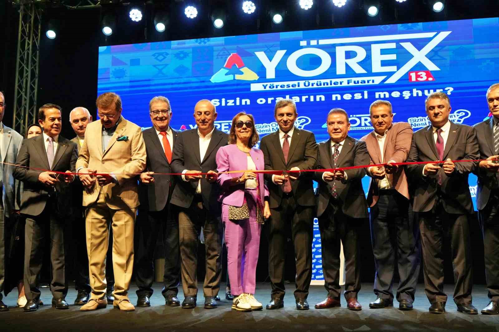 Yöresel ürünler fuarı YÖREX Antalya’da kapılarını açtı
