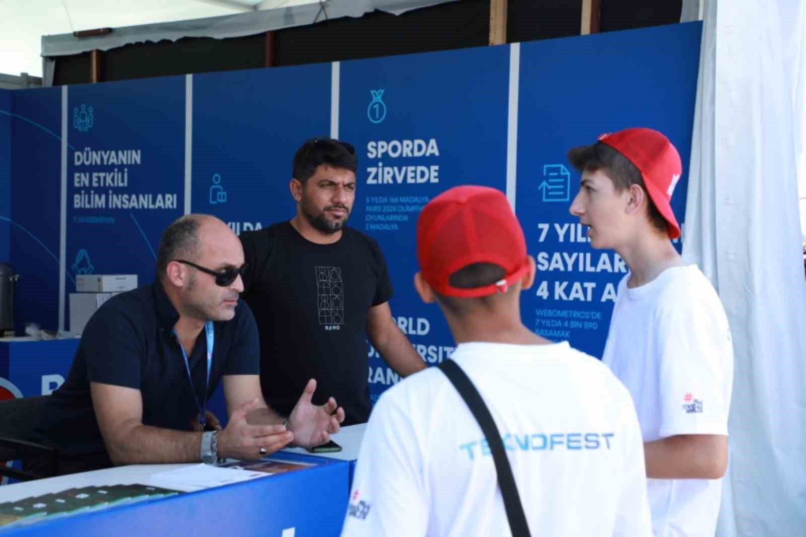 Teknofest’te BARÜ’ye yoğun ilgi
