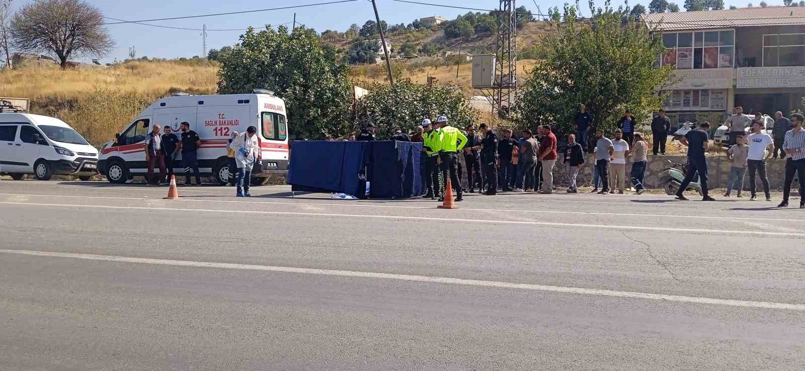 Tırın çarptığı kadın hayatını kaybetti
