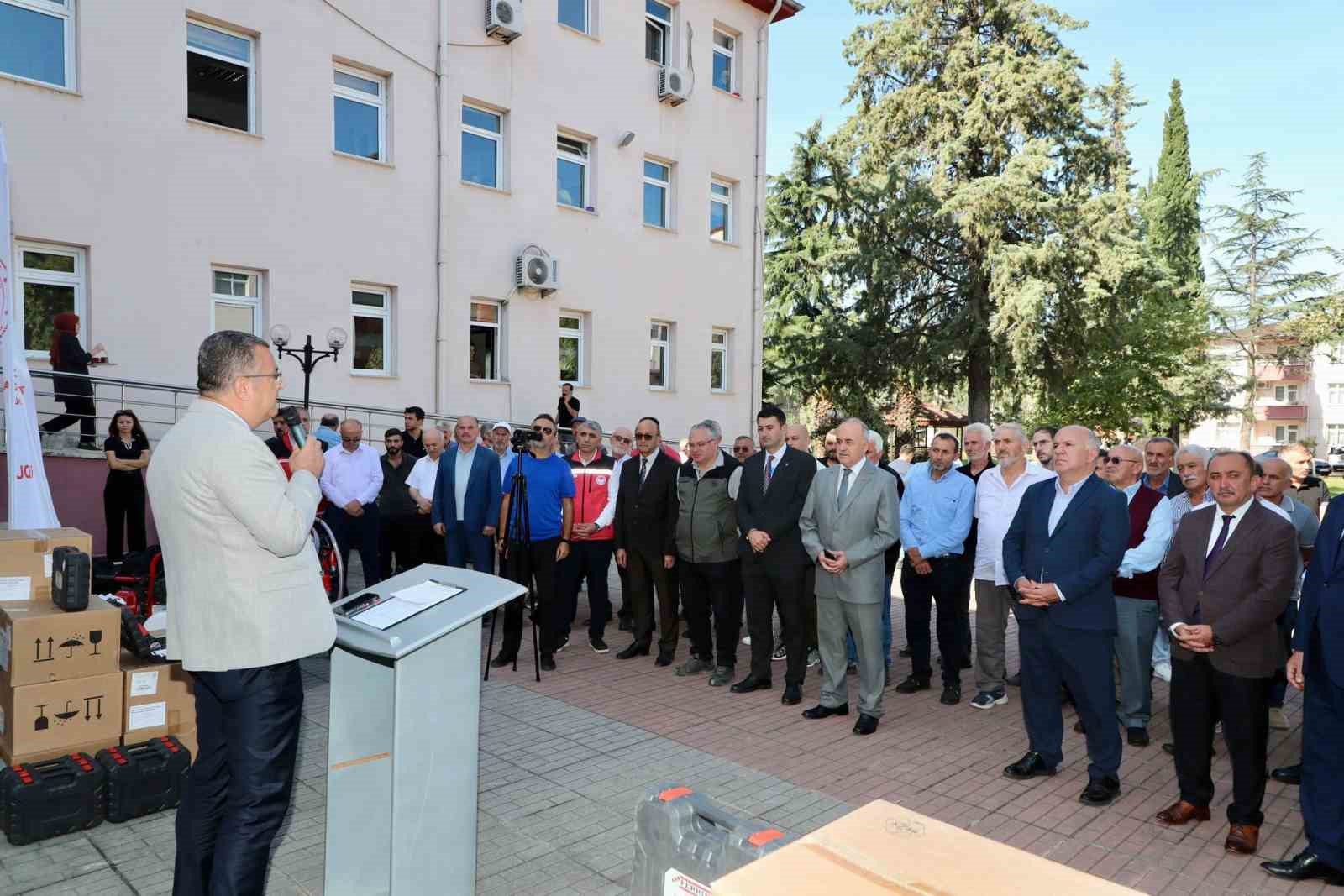 Ordu’da üreticilere makine ve ekipman desteği
