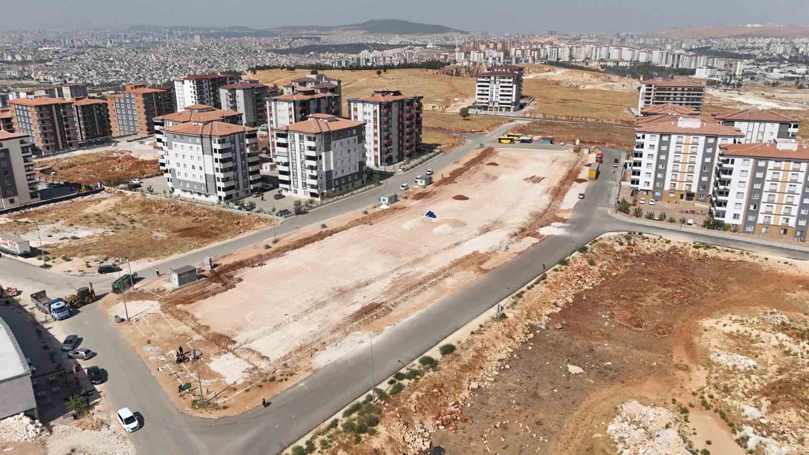 Sacır ve Göktürk Mahallesi’nde park yapımı başladı
