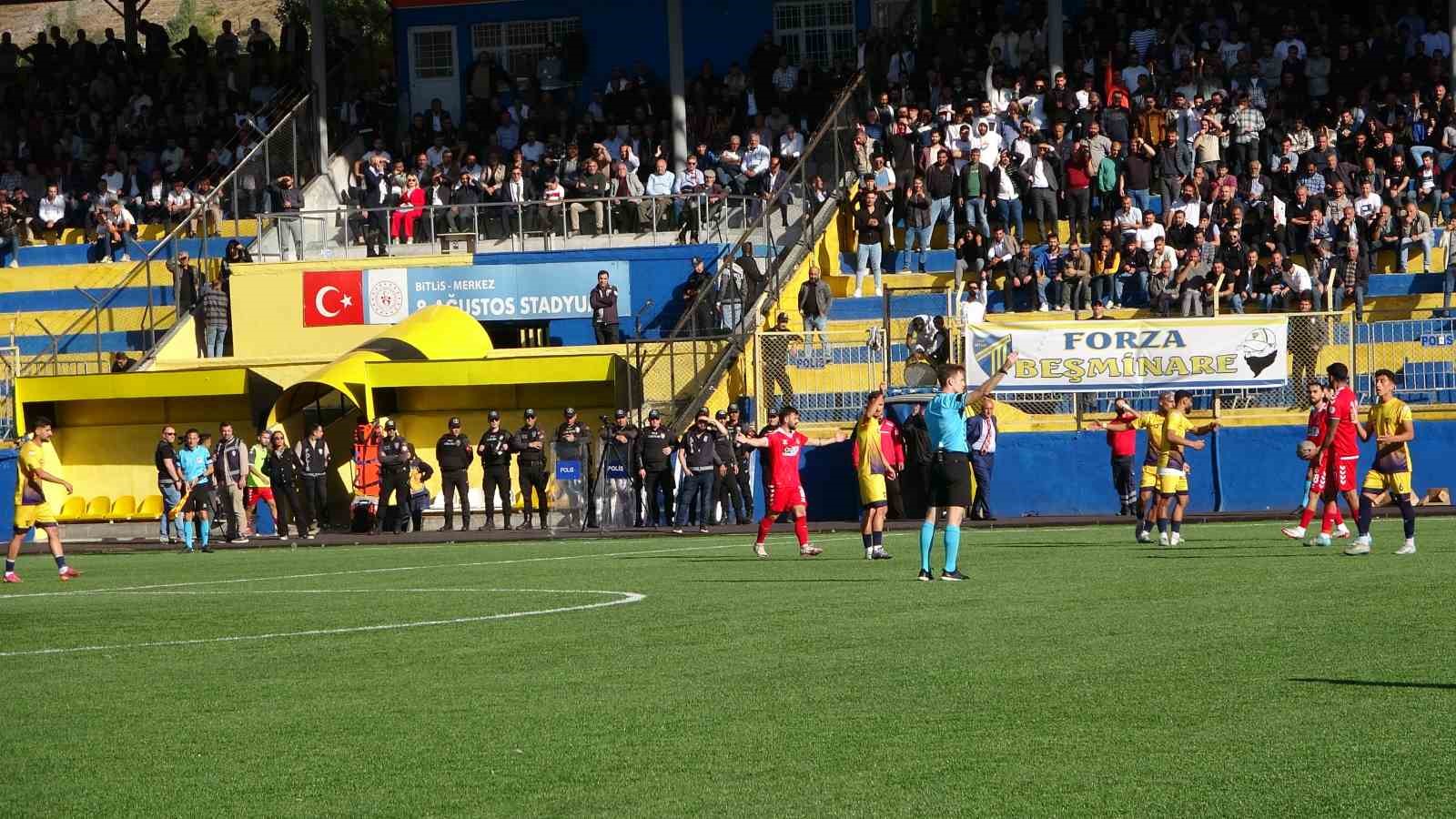 Bitlis Özgüzeldere Spor penaltılarda mağlup oldu
