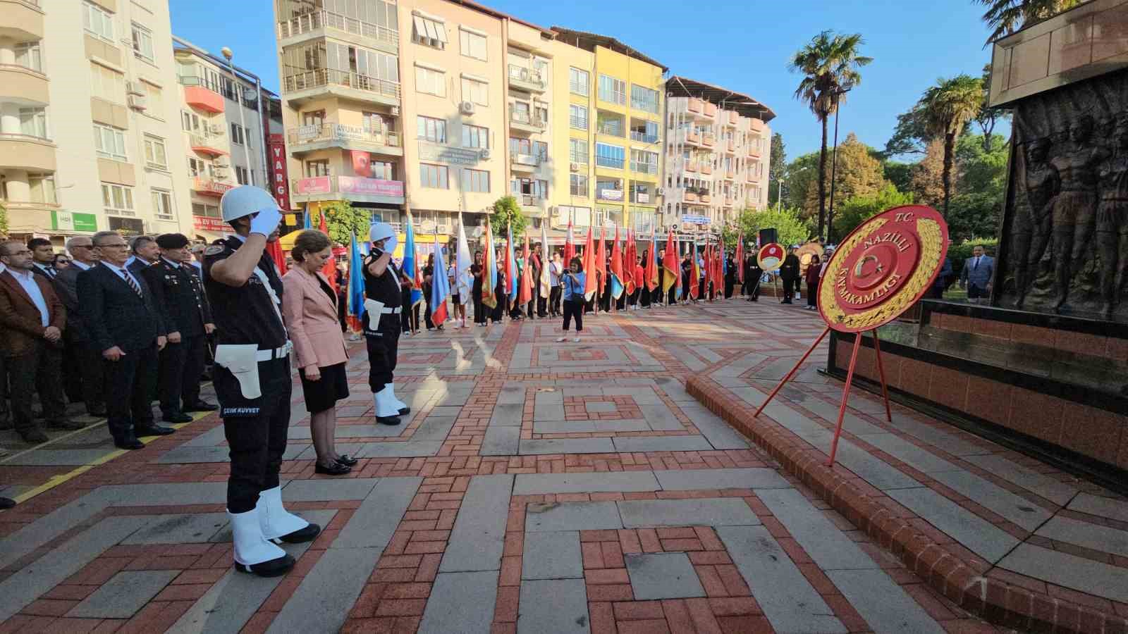 Atatürk’ün Nazilli’ye gelişinin 87. yıldönümü coşkuyla kutlandı
