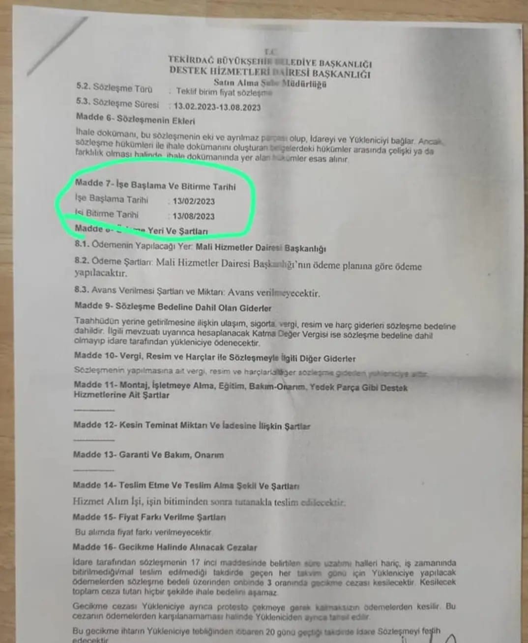 Tekirdağ Büyükşehir Belediyesi’nin depremzedelere yaptığı ayrımcılığa sembolik ceza
