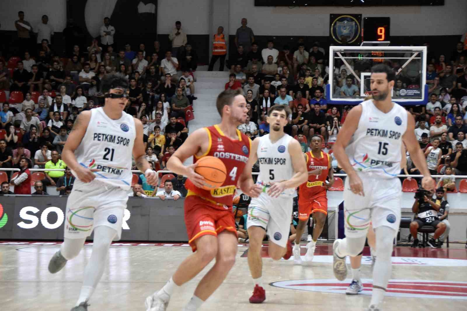 FIBA Şampiyonlar Ligi: Aliağa Petkimspor: 77 - Filou Oostende: 74
