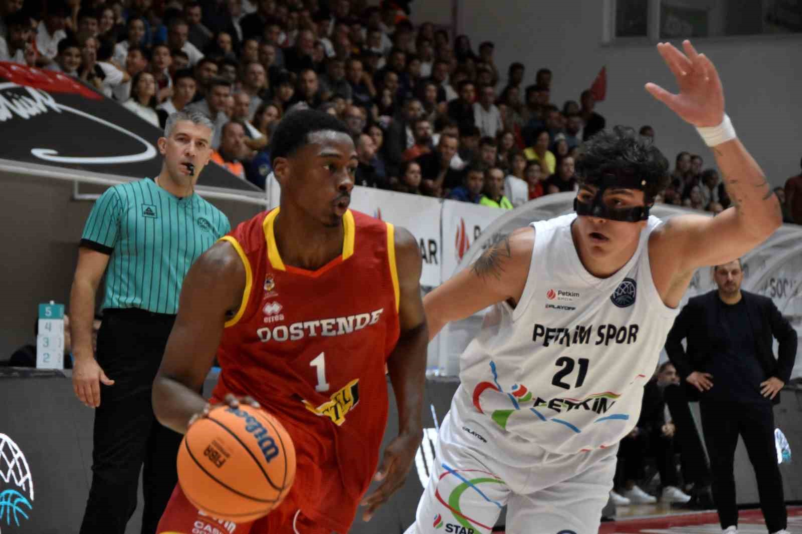 FIBA Şampiyonlar Ligi: Aliağa Petkimspor: 77 - Filou Oostende: 74
