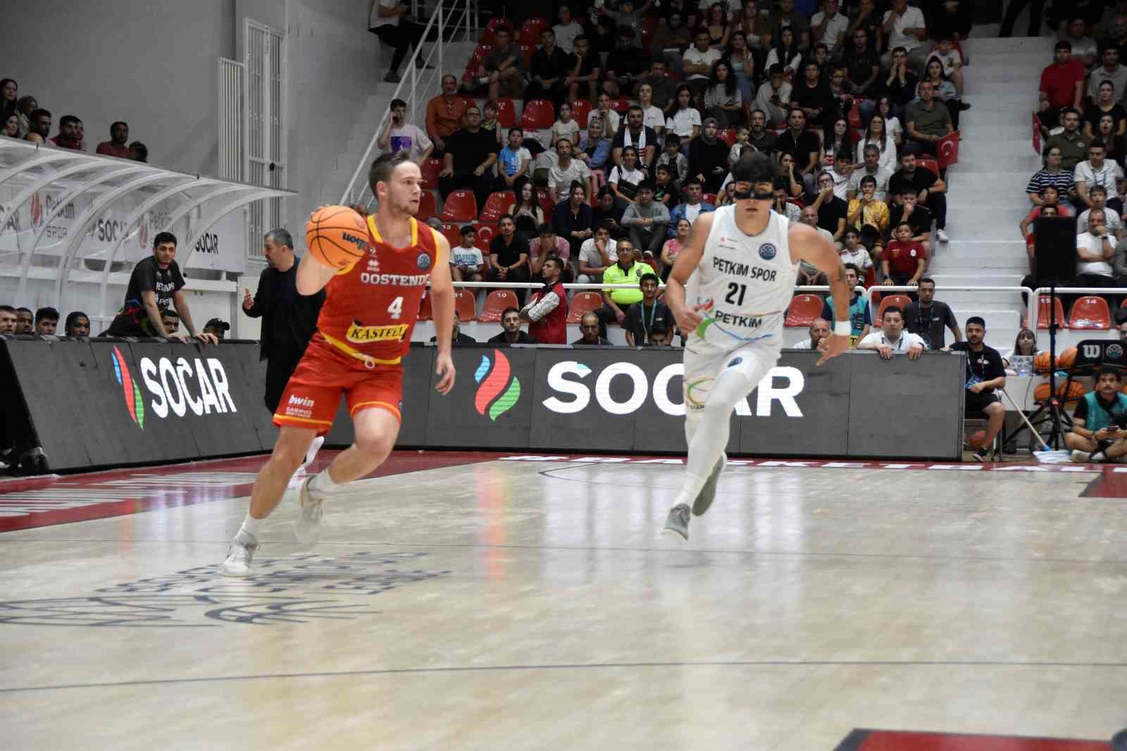 FIBA Şampiyonlar Ligi: Aliağa Petkimspor: 77 - Filou Oostende: 74
