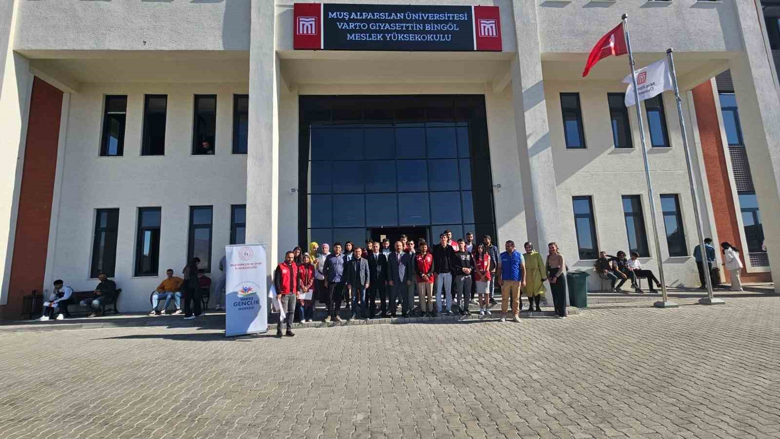 Varto’daki üniversite öğrencileri için ‘Çarşamba Semineri’ başladı
