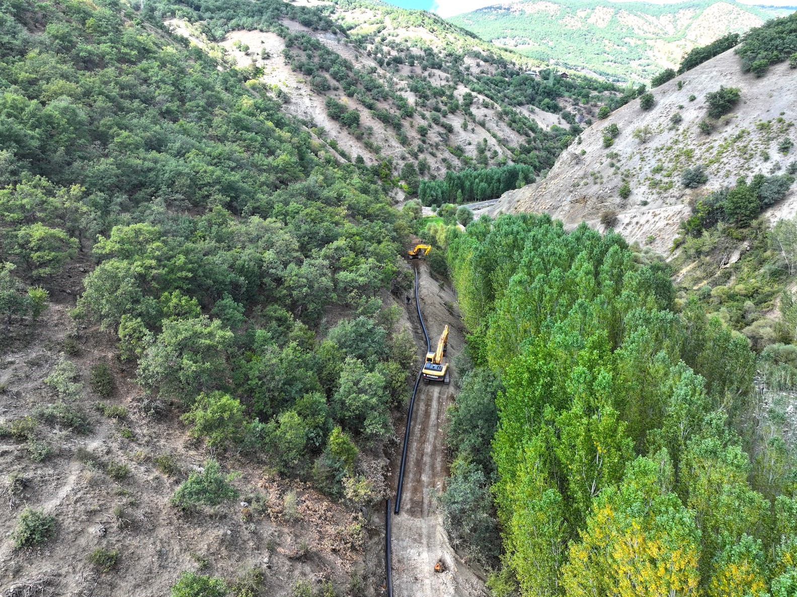 Ilıcalar mikrohavza sulamaları çalışmalarında sona gelindi
