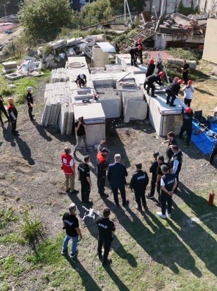 Samsun’da 6.5’luk deprem tatbikatı
