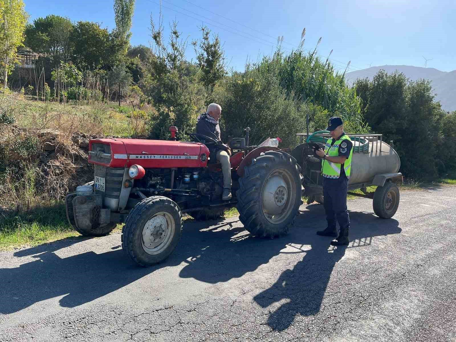 Jandarma ekiplerinden ROPS denetimi
