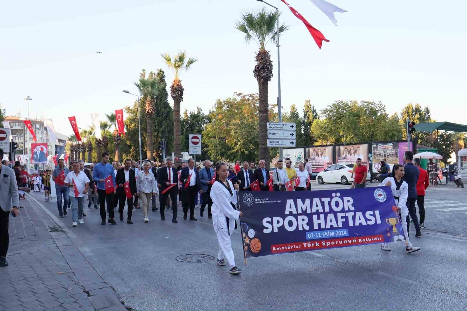 Denizli’de Amatör Spor Haftası coşkuyla kutlandı
